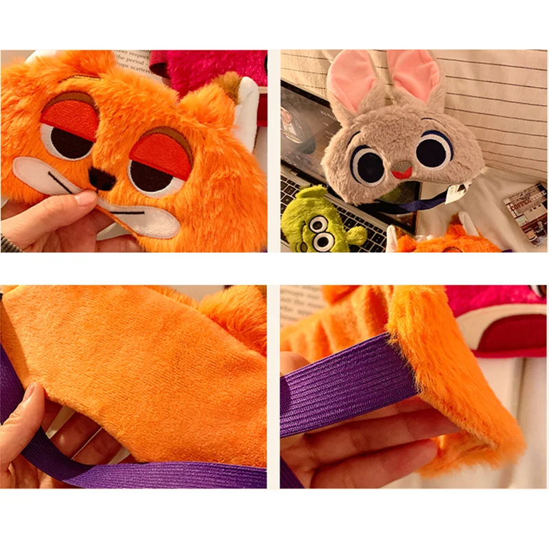 لطيف 3D الكرتون قناع العين زوجين نمط قناع العين النوم قناع العين حزام قابل للتعديل هدية عيد الميلاد رائعة #5