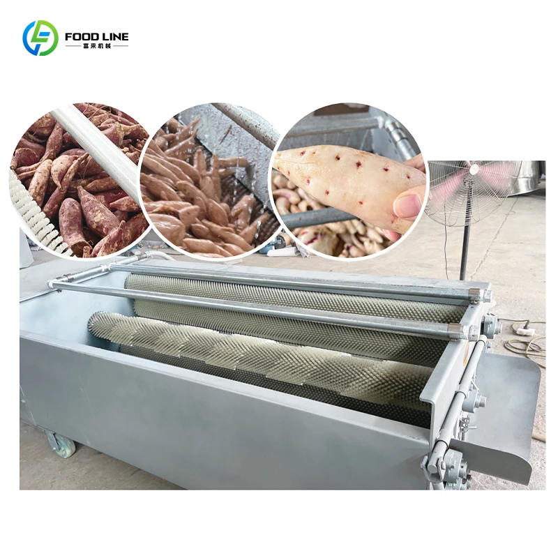 آلة معالجة نشا الذرة عالية الإنتاجية آلة غسل وتقشير الذرة الكسافا ذات نوعية جيدة