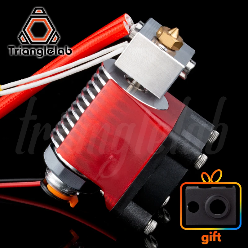 Radiator gwintowany C V6, Hotend V6 12V/24V, Zdalny druk Bowen, Hotend J-Head i uchwyt wentylatora chłodzącego do V6 HOTEND, do PT100