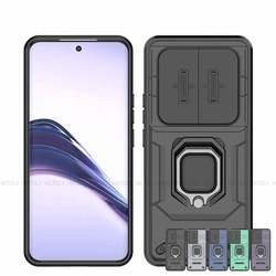 For Realme 13 Pro Plus Case Slide Camera Len Cases Realme 13 Pro 13 Pro Plus Cover Shockproof Armor PC Cover Realme 13 Pro Plus
