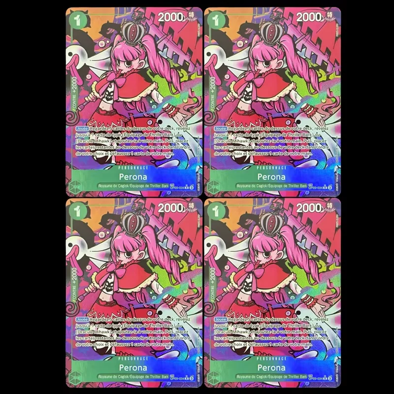 French Exclusive One Piece TCG OPCG TR Carrot Sabo Sanji Roronoa Zoro Collection Card Anime Foil Card