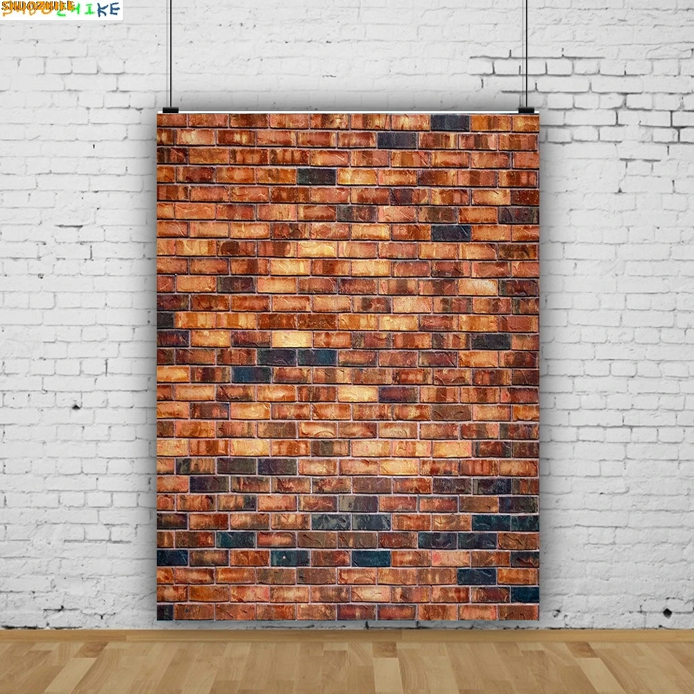 

Vintage Brick Wall Grungy Photography Backdrops Prop Old Room Subject Product Baby Child Portrait Photo Studio Background VG-04