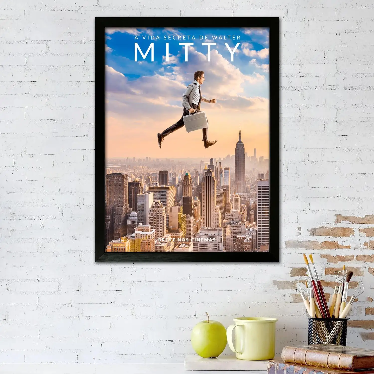 walter mitty Canvas Art Poster, Wall Art, Picture Print, Modern Family, Bedroom Decor, Posters,Decorative painting