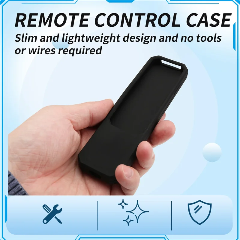 B86B-حافظة حماية عن بعد من السيليكون لـ -TV 4K Remote 2021 حافظة ناعمة مضادة للانزلاق ومضادة للصدمات لجهاز التحكم عن بعد #3