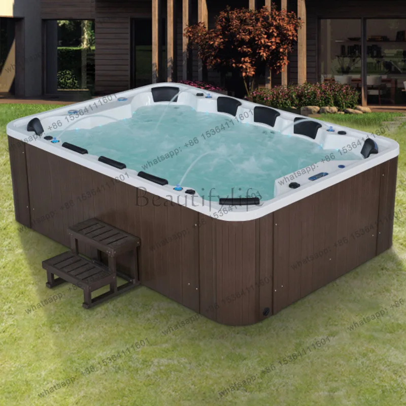 Bath Big Pool Villa Swimming Pool SPA Soaking Pool Homestay Heated Jacuzzi Spa