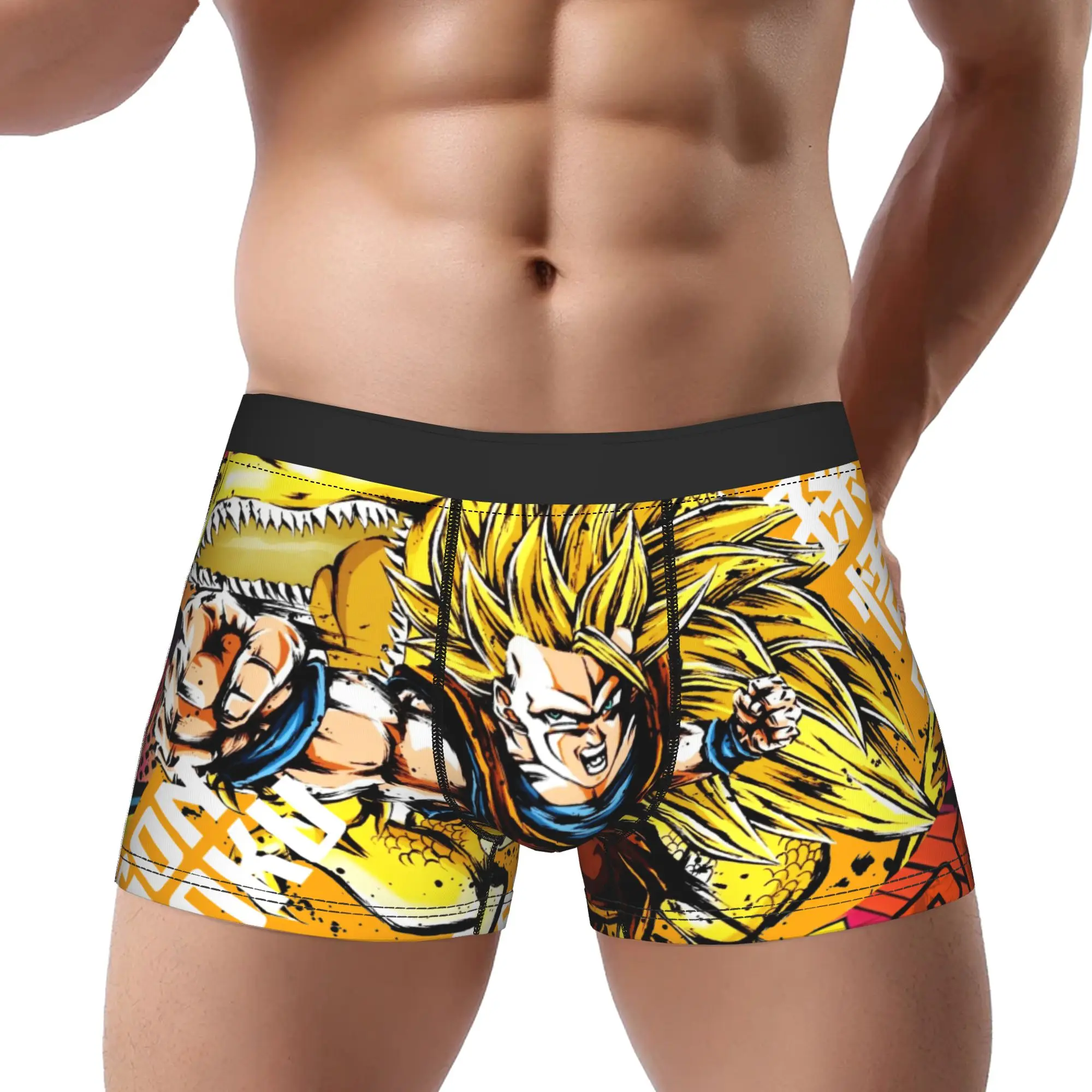 

adults 18 plus Dragon Ball anime boxers Underpants Homme Panties Men's Underwear Print Shorts Boxer Briefs