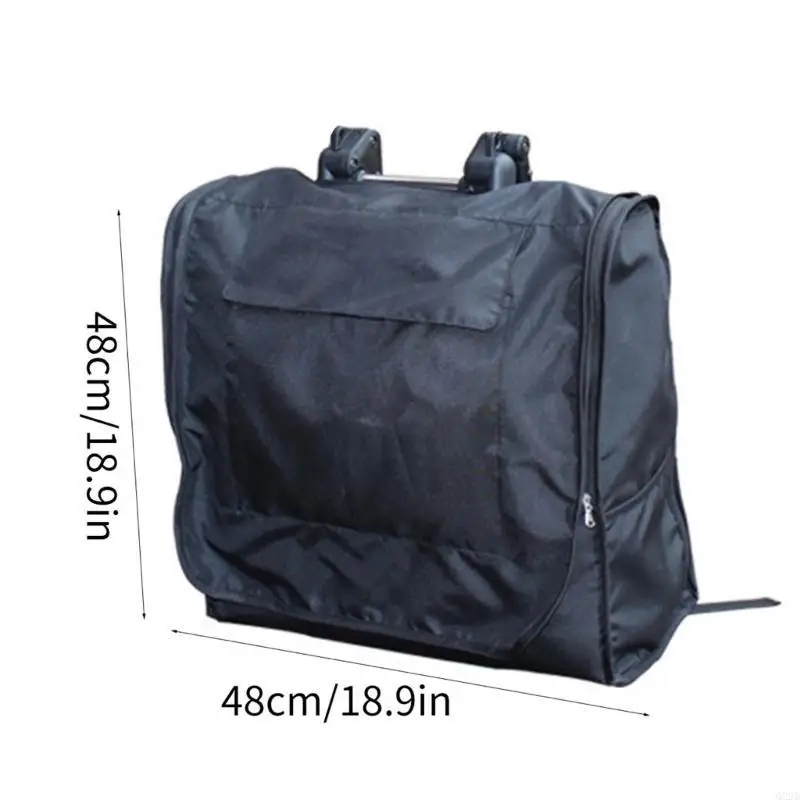 حقيبة ظهر لعربة الأطفال Q22D مع المزيد من الراحة والوظائف، حقيبة عربات أطفال مصنوعة من قماش أكسفورد، حقيبة عربات أطفال متعددة #6