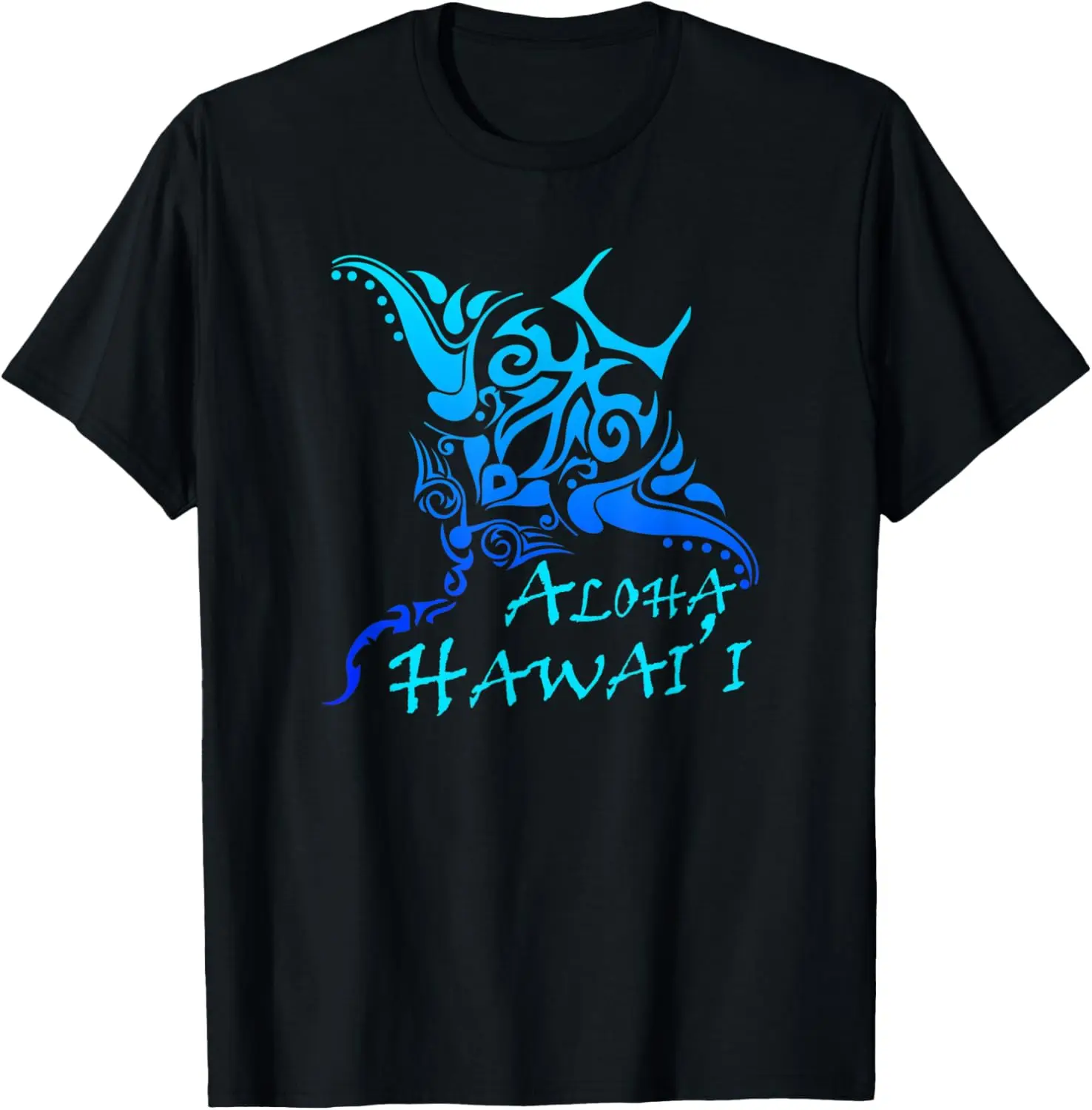 

Классическая футболка Aloha Hawaii Vintage Hawaiian Island Tribal Stingray