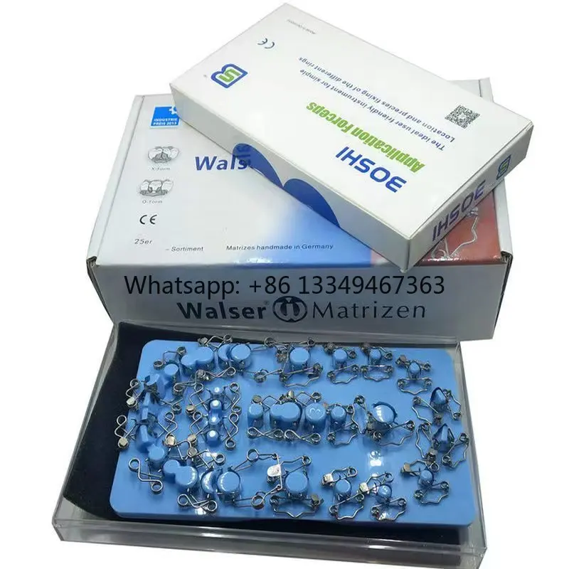 

Grade Dental Matrix Sectional Matrices Full Kit Stainless Steel Watercress Molding Piece