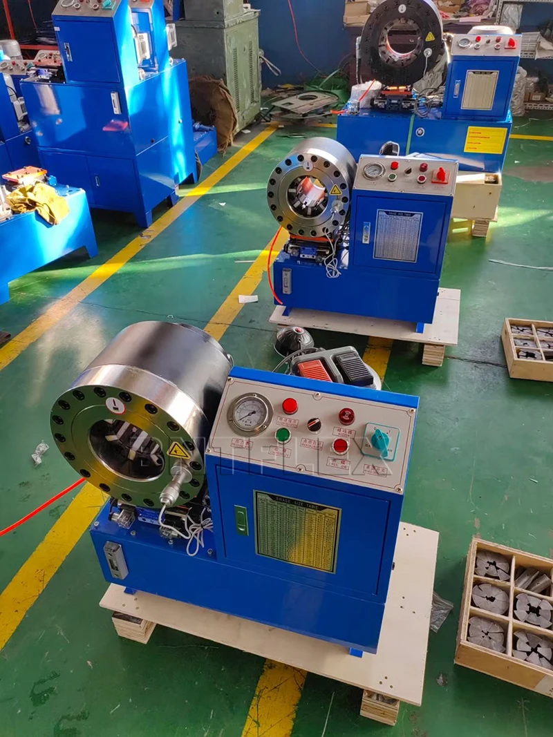 คุณภาพสูงและยอดนิยมขนาดเล็กคู่มือเครื่อง Crimping Hydraulic Hose