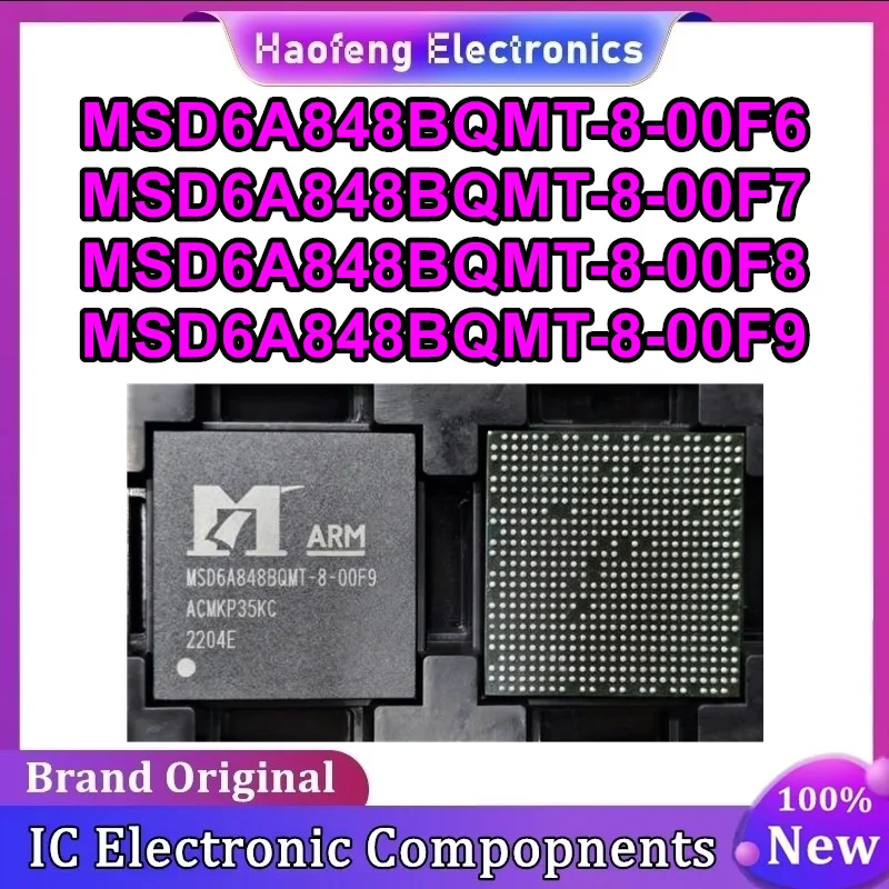 MSD6A848BQMT-8-00F6 MSD6A848BQMT-8-00F7 MSD6A848BQMT-8-00F8 MSD6A848BQMT-8-00F9 BGA IC 칩 100% 새 제품 재고 있음