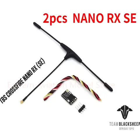 Original TBS CROSSFIRE NANO RX PRO /SE receptor 500mW potencia 915/868Mhz 50KM sistema de Radio de largo alcance para Dron RC