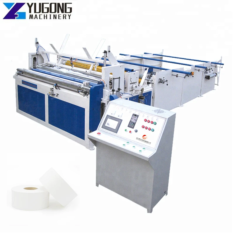 YG Paper Making Machine Toilet Paper Roll Slitting Rewinding Machine