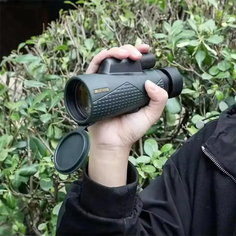 

Maifeng 12X56 12x50 10x50 Monocular Waterproof Powerful Telescope ED Glass Lens Binocular Long Range Hunting Camping Equipment