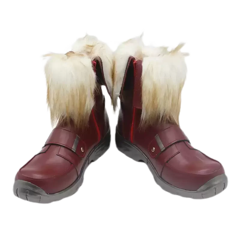 Juego Rival Doreen, zapatos de Cosplay verdes, botas de cuero PU, accesorios de disfraces de Halloween, uniforme de fiesta, accesorios de juego de rol de Carnaval