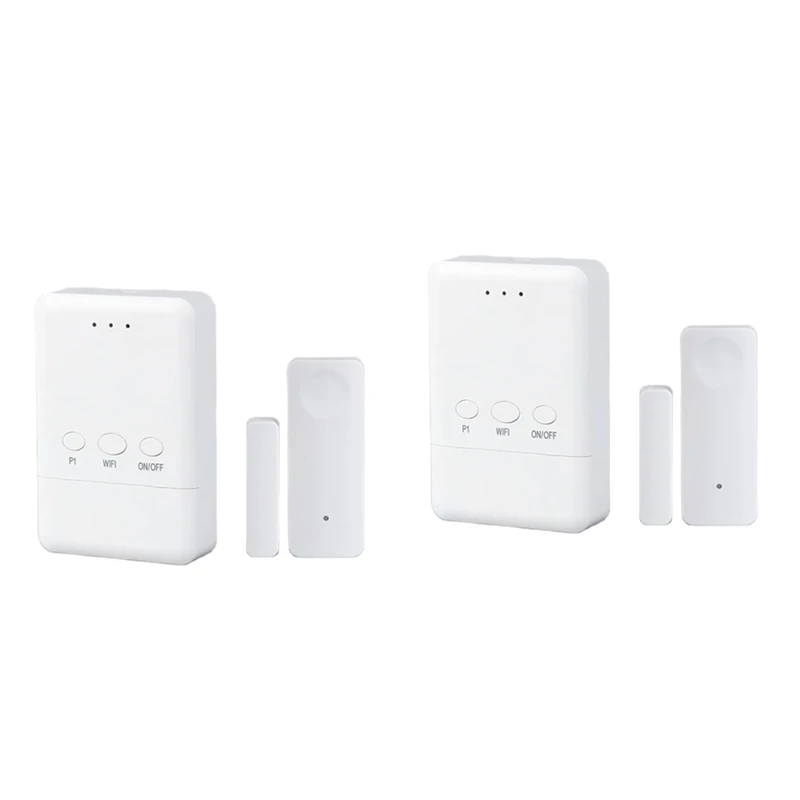 1Set Tuya Wifi Smart Garage Door Opener Wifi Smart Garage Door Opener White For Alexa Google Home For Warehouse Garage (EU)