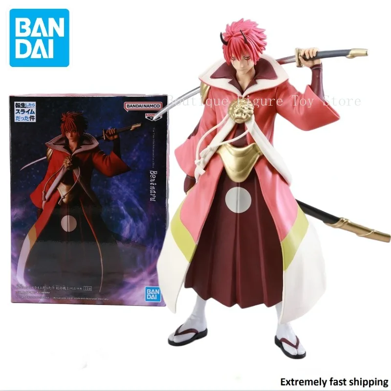 

In Stock Original Bandai BANPRESTO That Time I Got Reincarnated As A Slime Benimaru Figure Anime Model Toy Collect Gift