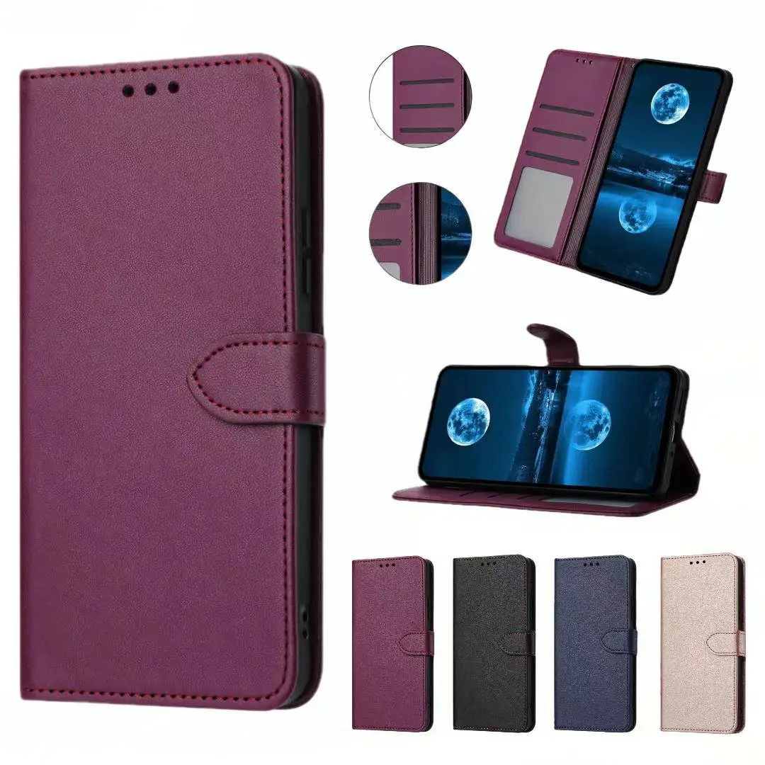 Magnetic Flip Leather Wallet Case for IPHONE6 7 8 6PLUS 7PLUS 8PLUS SE2 SE3 6S 6SPLUS Anti-fall case