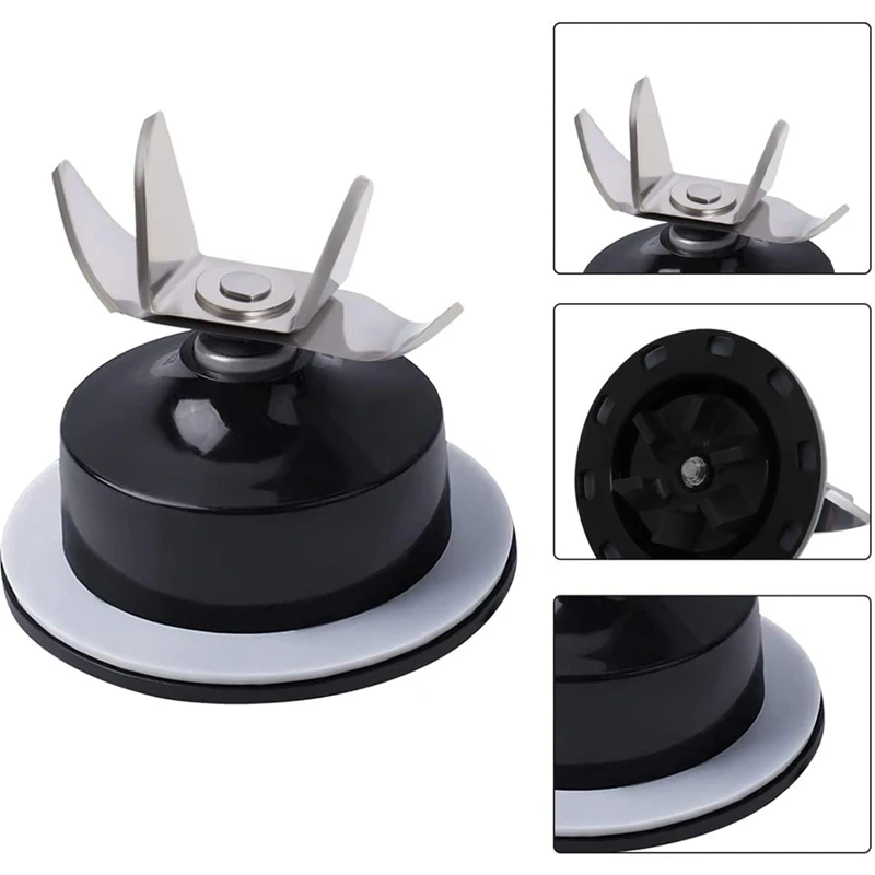 Piezas de Repuesto de cuchilla con junta, cuchilla de licuadora 990140200 para batidoras Hamilton Beach