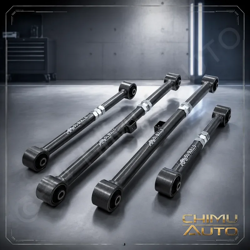【CHIMU AUTO】 Reinforced Adjustable Four Bar Link Rear Axle Tie Rod for Patrol Y60 Y61 Off Road Suspension Upgrade High