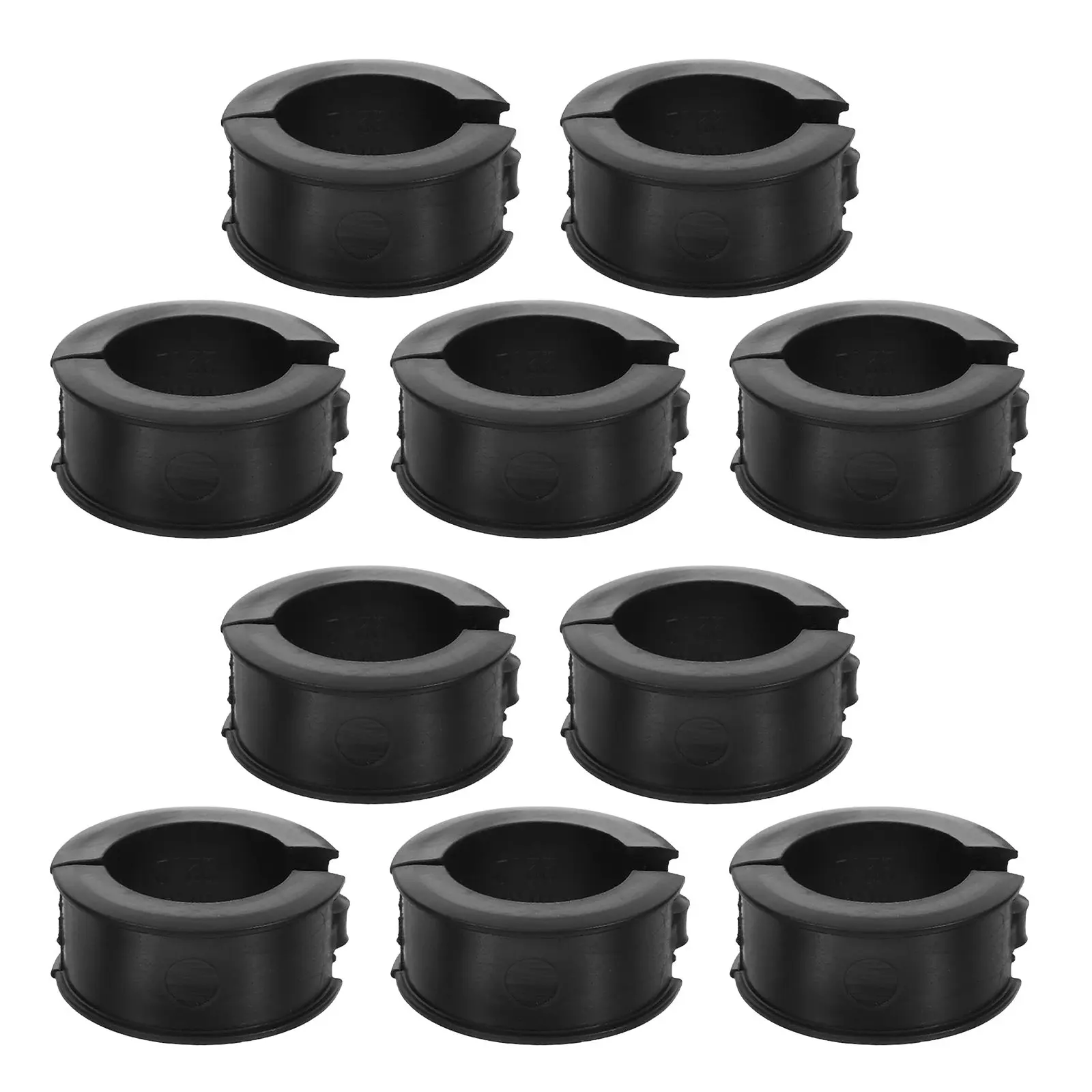 

10 шт. резиновых прокладок-адаптеров для велосипедного руля, нескользящие, амортизирующие, для обслуживания велосипедов