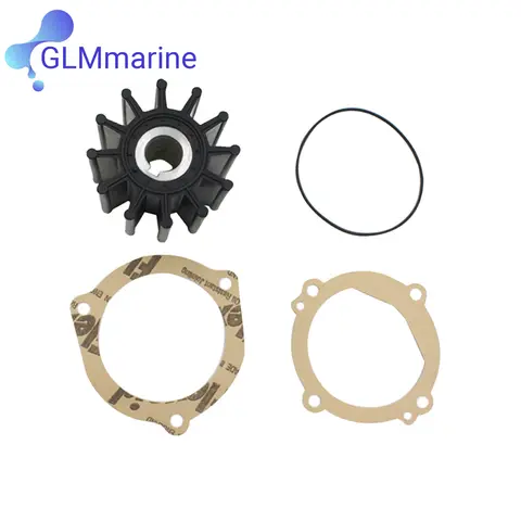 47- 853126 임펠러 키트 F 724208 MerCruiser QSD 4.2 7.3L 47-8M용 0056956 엔진 워터 펌프 교체 Oberdorfer 6603 CEF 500167