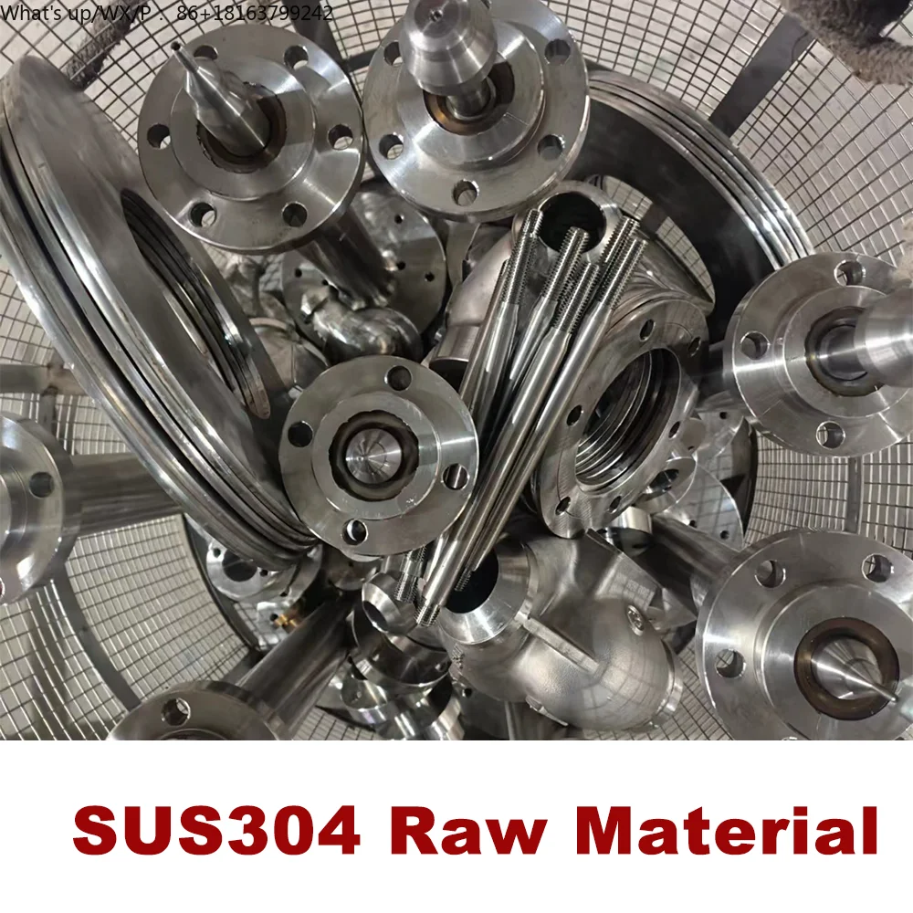 صمام التحكم المبرد للحجاب الحاجز الهوائي (-196 ° C)، SS316، ISO/CE، للمواد الغذائية والأنظمة #4