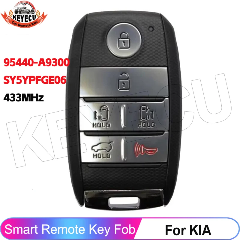 

KEYECU 95440-A9300 SY5YPFGE06 For KIA Carnival 2015 2016 2017 2018 Sedona 2019 2020 2021 Smart Key ID47 Chip Remote Fob 433MHz