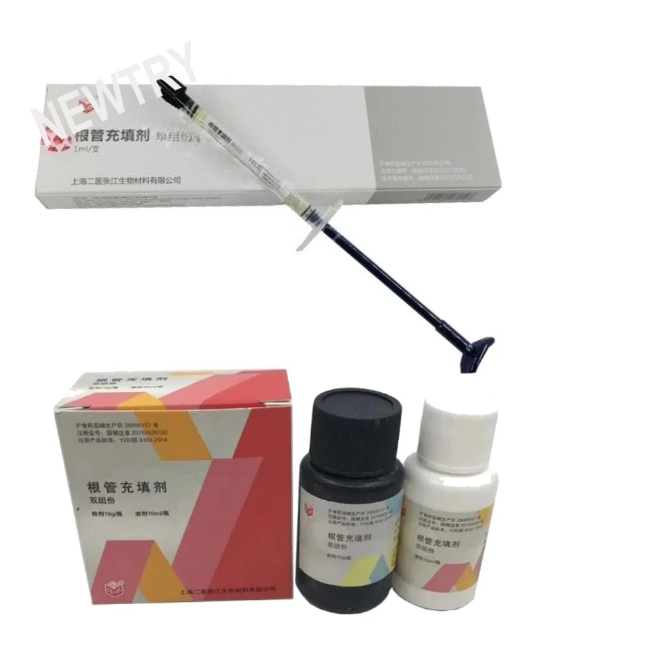 Dental Restorative Material Root Canal Filling Paste Laboratory Tools Long-Term Antibacterial Radiopaque Root Canal Disinfection
