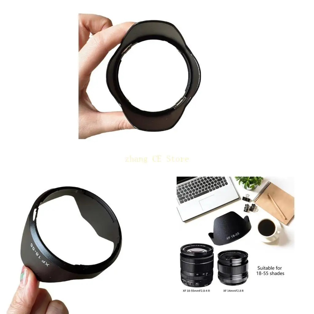 M5TD Lens Hood Lens Shade For XF18-55mm F2.8-4 & XF14mm F2.8 Camera