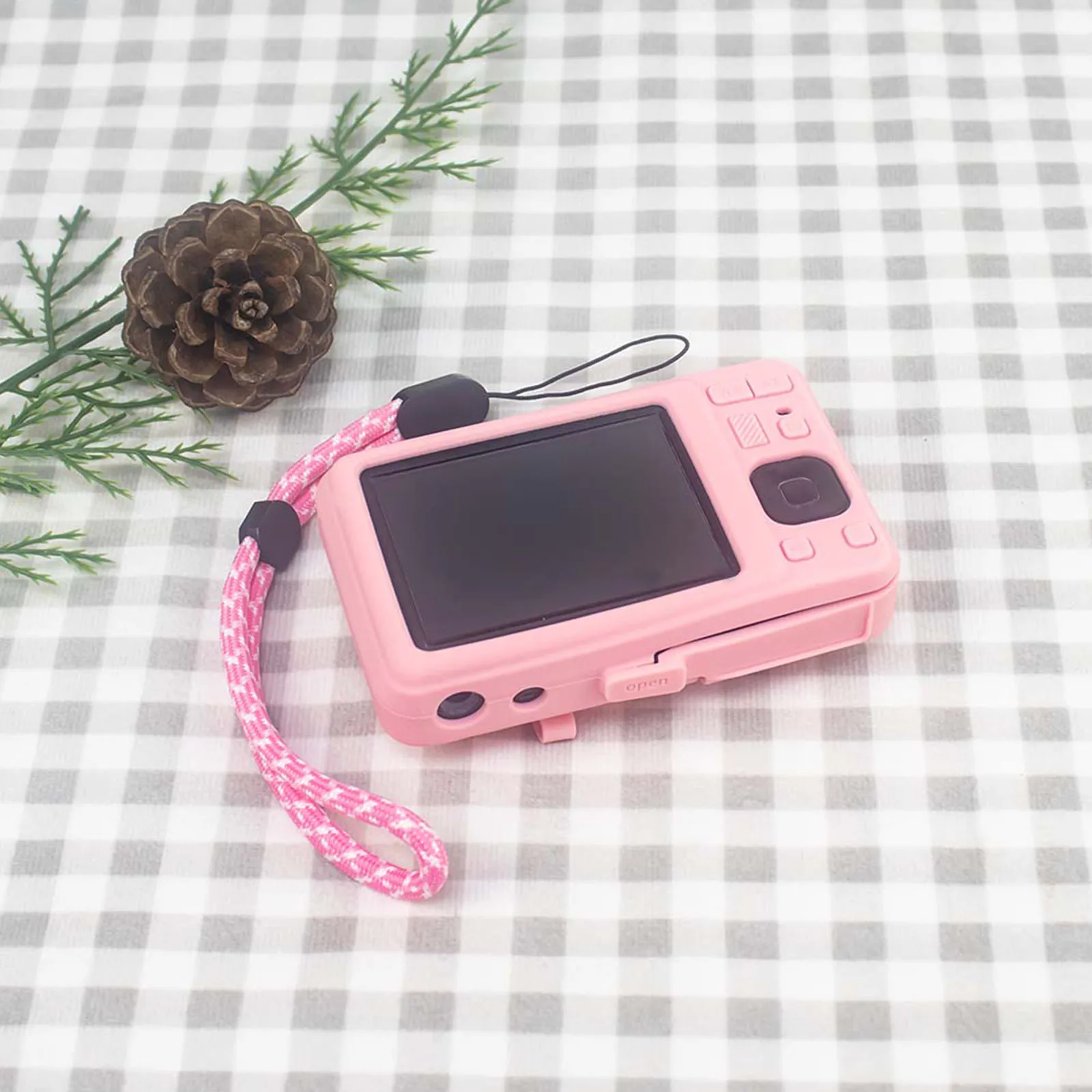 Silicone Soft Protective Cover for KODAK PIXPRO FZ55 Digital Camera Shockproof Anti-Slip Camera Protector for Outdoors Camping