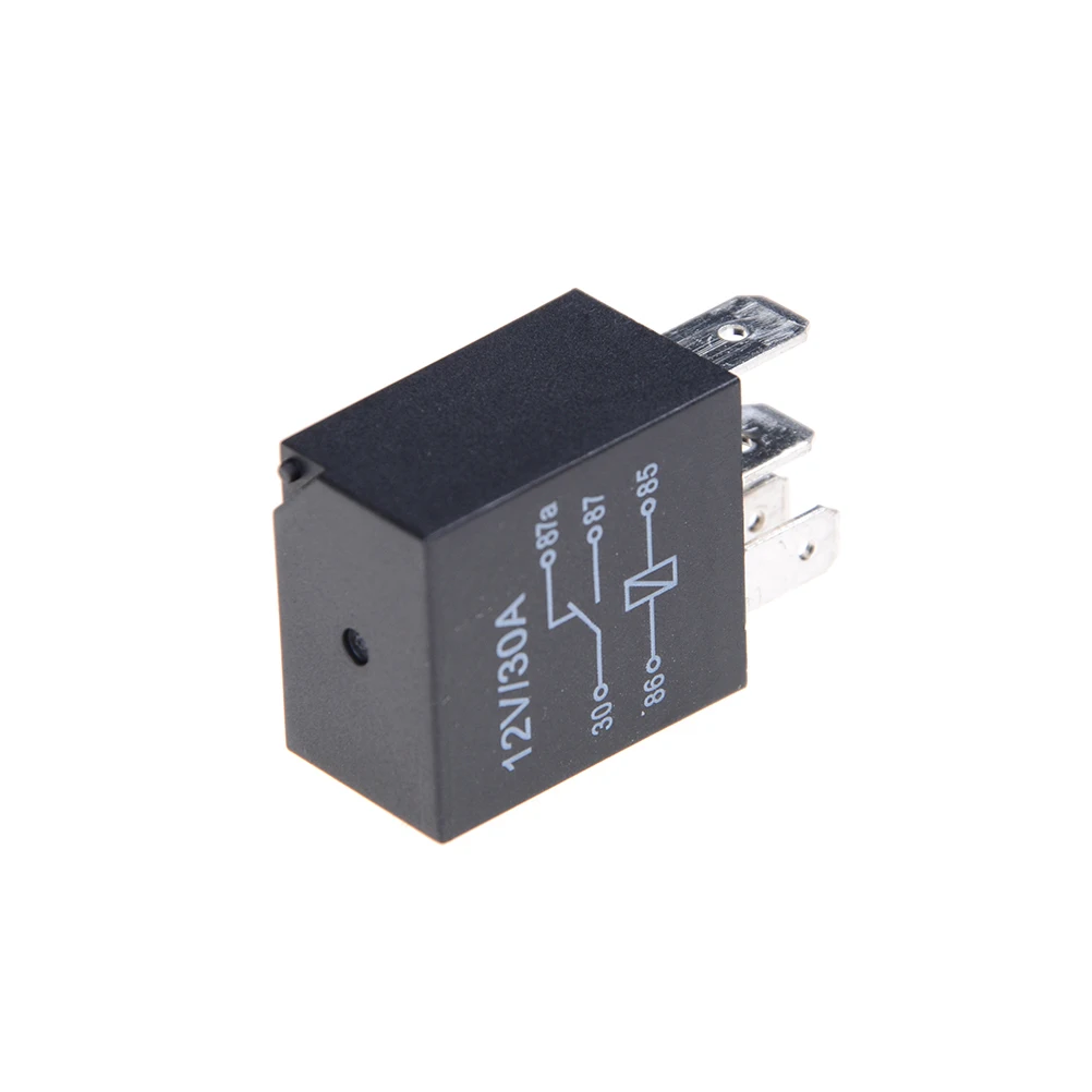 HOT! 30A Automotive 12V 5 Pin Time Delay Relay SPDT 10 second ON delay relay 3 second delay on relay