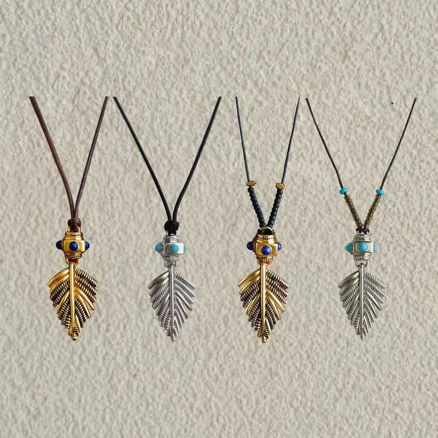 

Jenny&dave Autumn And Winter Vintage Maillard Style Sweater Chain Jewelry Necklace Necklaces For Women