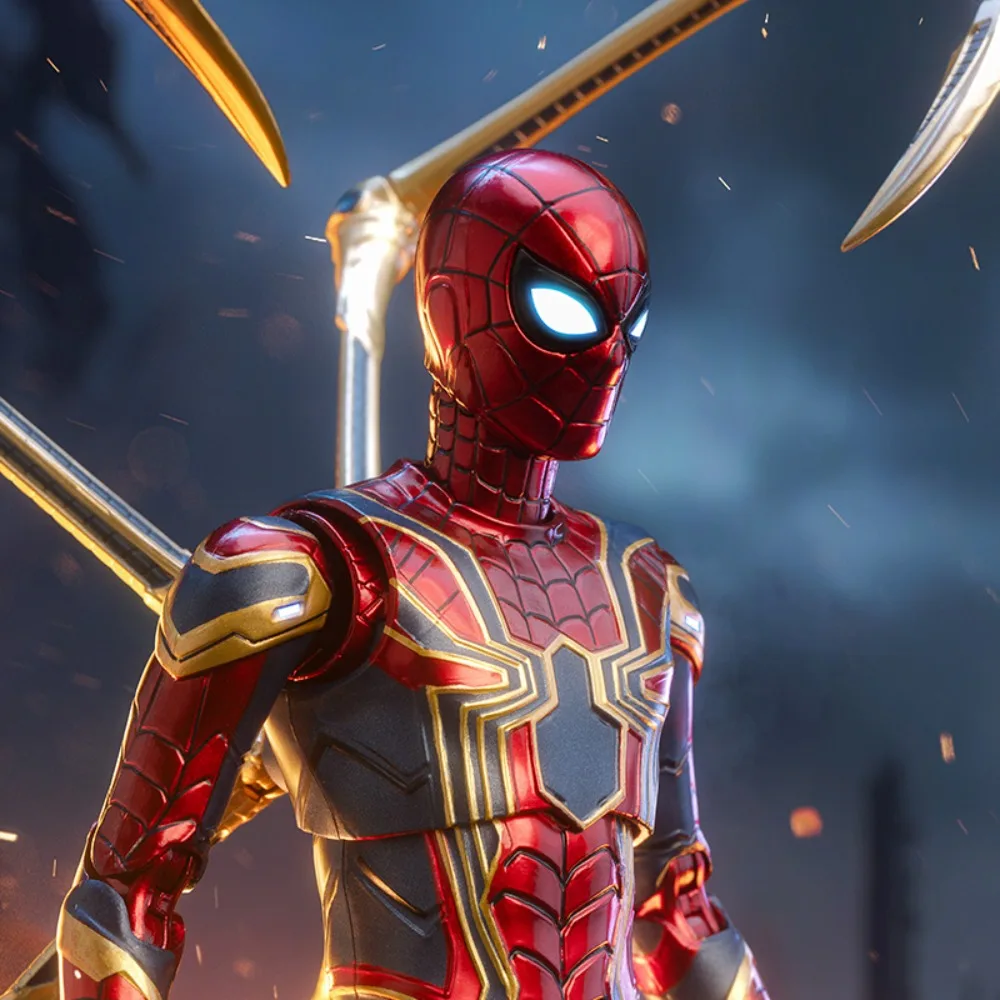 ของเล่น ZD ของแท้ ไอรอนสไปเดอร์แมน รุ่น 2.0 ฟิกเกอร์แอคชั่น โทนี่ สตาร์ค โมเดลหุ่นยนต์ ขยับได้ อนิเมะ อเวนเจอร์ส ของสะสม ของเล่นเด็กผู้ชาย ของขวัญ