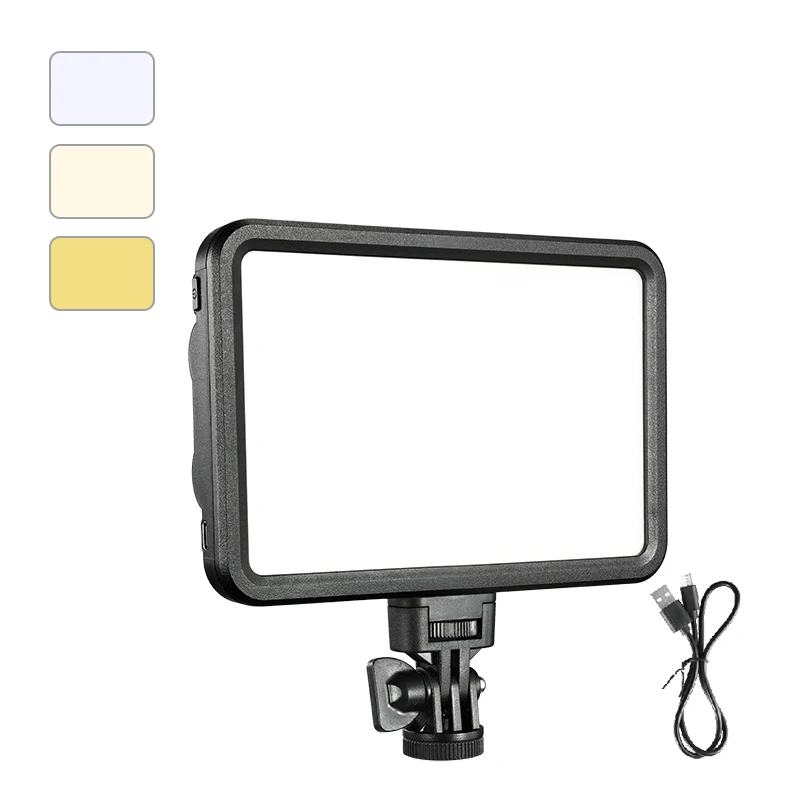 

JINBEI EFP 12BI LED Panel Light Photography Portable Dimmable Video Light Photography Lighting for Selfie and Livestream
