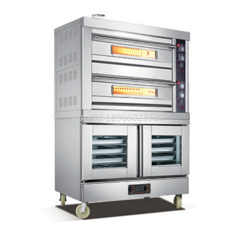 مزيج من فرن الخبز الكهربائي والغاز/صندوق التخمير #1