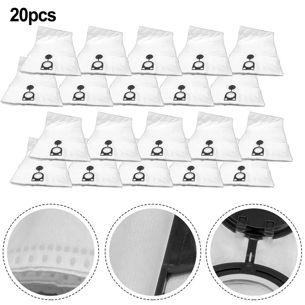 

20Pieces Cleaner Dust Bags For Bosch GAS 35 L SFC+, GAS 35 M AFC Robot Vacuum Cleaner Parts Household Cleaning Tools Accessories