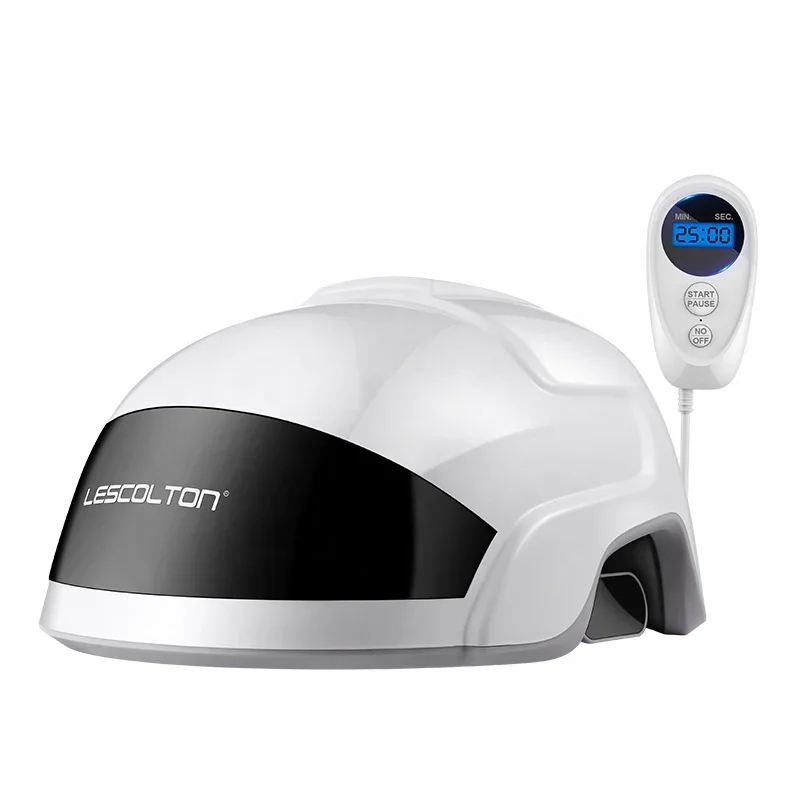 

Lescolton Professional Infrared Hair Growth Helmet At Home LLLT Hair Regrowth Cap Lase Hair Loss Treatment