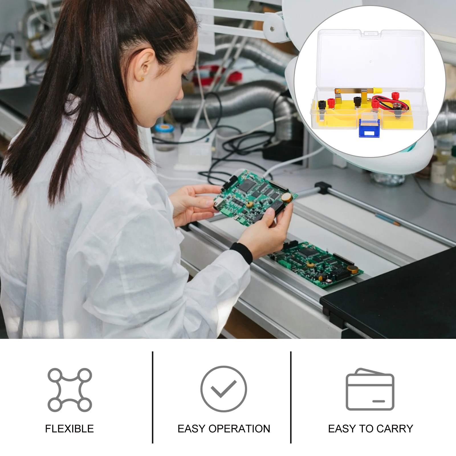 

Circuit Experiment Box Набор для начинающих Студенческая обучающая электронную серию и параллельно