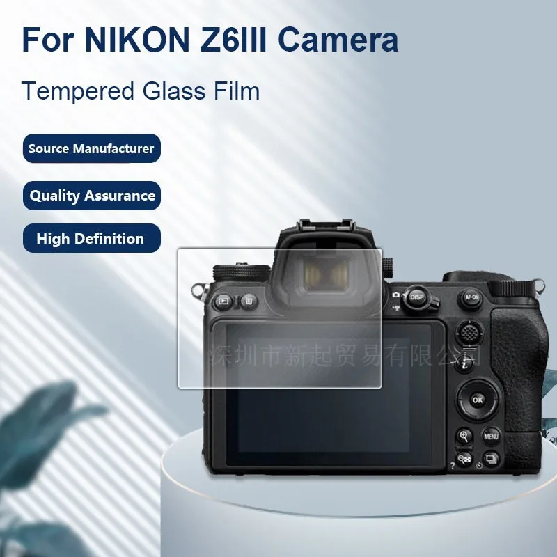 For Nikon Z6III Camera Tempered Glass Film for Nikon Z6 iii High-definition Camera Screen Protector Film