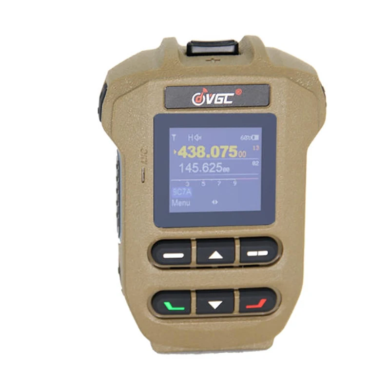 VGC BHM-88 ميكروفون لاسلكي محمول بالبلوتوث مع شاشة عرض لأجهزة الاتصال اللاسلكية VR-N7600/N7500/N76/N75/N65