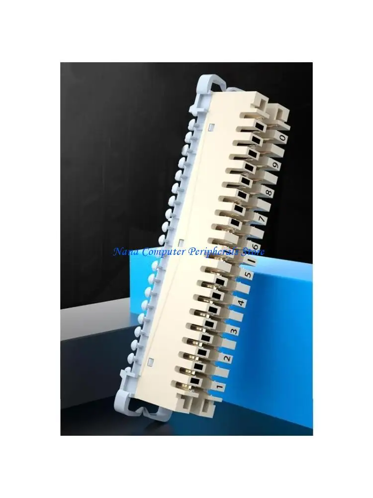 F68C krone Article 10 Pairs of Line Row Kelon Voice Module Distribution Frame for 19-inch Standard Cabinets
