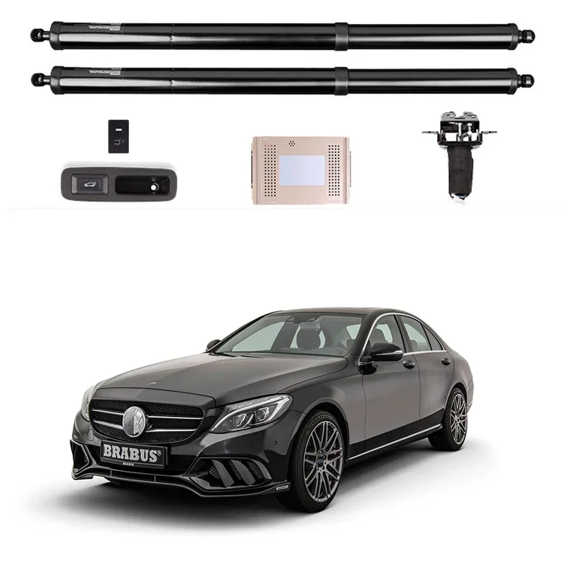 Control of The Trunk Electric Tailgate Car Lift Auto Automatic Trunk Opening Drive Kit Foot Sensor for Benz E Class W213 2017 +