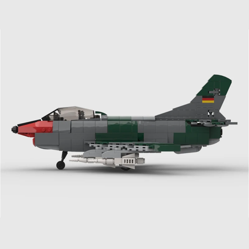 567 pçs guerra militar g 91 gina luz aeronaves de combate bloco de construção modelo soldado corpo exército personalizar tijolo diy presentes MOC-196793