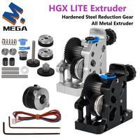HGX LITE Extruder Dual Gear Extruder Hard Steel Reduction Gear High Speed Motor 3D Printer Parts for CR10 CR 10S Ender3 V2 VORON