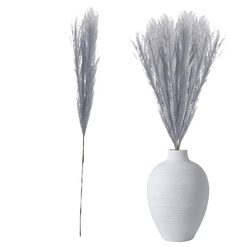 Fall Pampas Grass Decor Fake Reed Pampas Grass Decor Small Wedding Flowers Fall Home Decor INS Simulation Flowers Add Warm Cozy