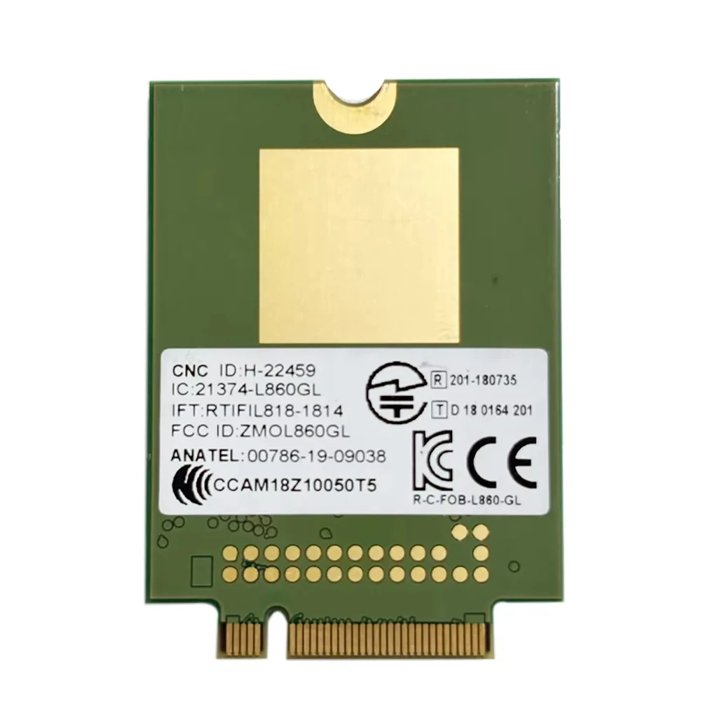 L860-GL FRU 5W10V25790 LTE CAT16 M.2 Module 4G Card For X1 Carbon Extreme Yoga P15 P17 T14 P14s T15 P17 P15 X13 P1 P15s Laptop