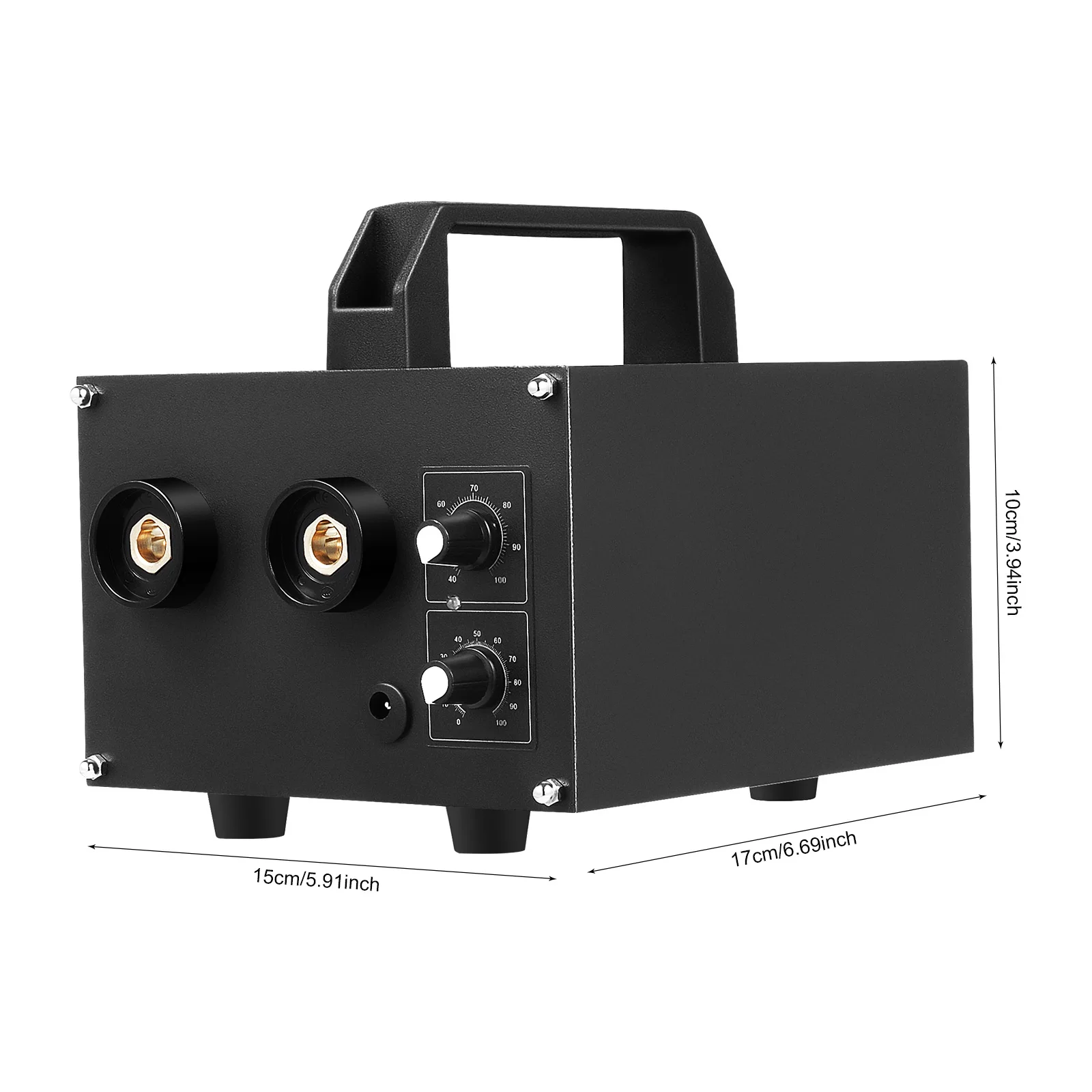1600A 6700W Batterie-Punktschweißgerät 40-100A Einstellbarer Strom 0-100s Pulsschweißwerkzeug für 18650 Batteriepack-Montage EV Powerbank Laptop-Akku Vernickelter Stahl 0,25mm Edelstahl 0,3mm Schweißen – Detail 7