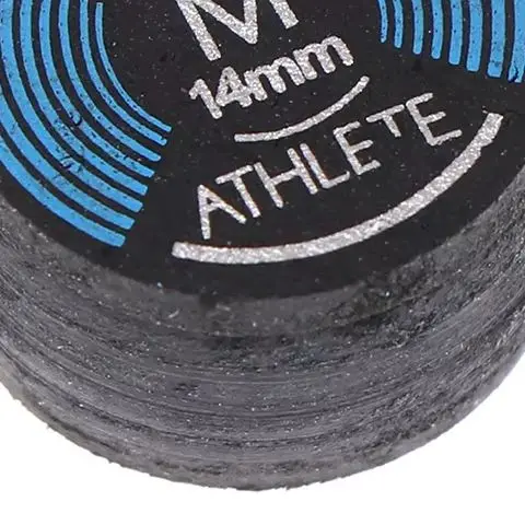 

1Pc 14MM S/M/H Nine-Ball Cue Head Snooker Cue Tip Hard Soft Head Cue Tip Quality Pool Billiard Leather Cue Tip