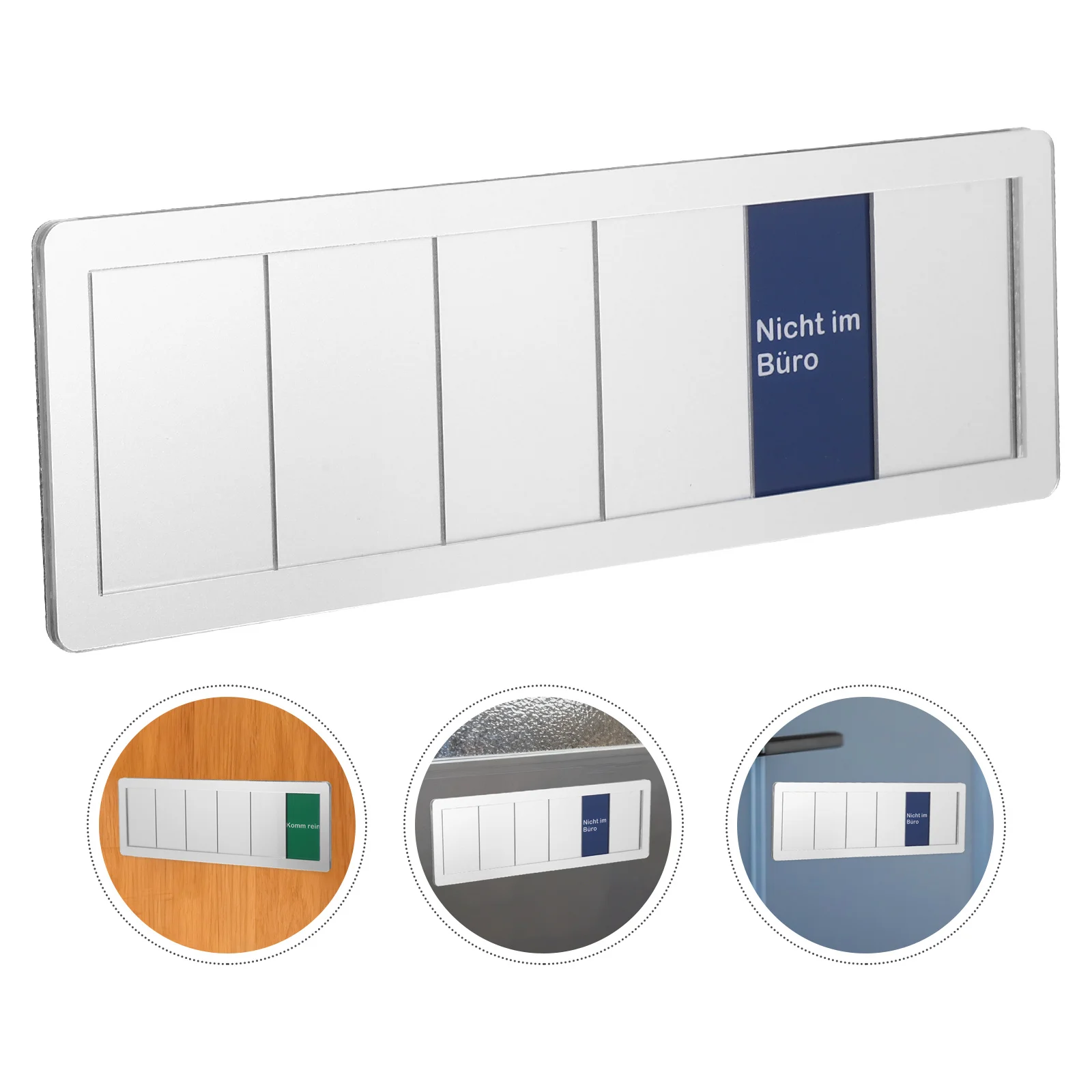 

Office Door Status Sign Acrylic Slider For Meeting Room Home Bedroom Busy Available Magnetic Privacy Indicator Do Not Enter